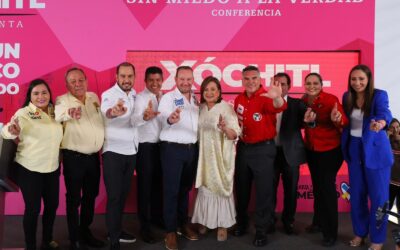 Con visión metropolitana, lleva Santiago Taboada estrategia de seguridad Blindar a Veracruz, Puebla y Morelos